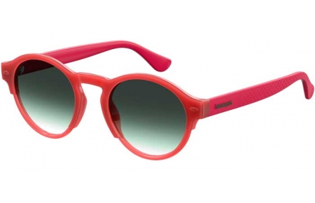 Lunettes de soleil - Havaianas - CARAIVA - 8CQ (9K) CHERRY // GREEN GRADIENT