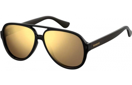 Gafas de Sol - Havaianas - LEBLON - QFU (SQ) BLACK // GOLD MULTILAYER