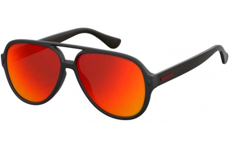 Sunglasses - Havaianas - LEBLON - QFU (UZ) BLACK // RED MIRROR