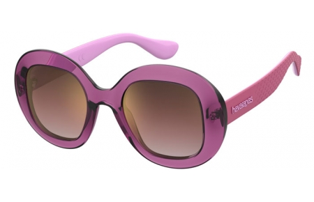 Gafas de Sol - Havaianas - LENCOIS - LHF (UQ) BURGUNDY // BURGUNDY GRADIENT PINK