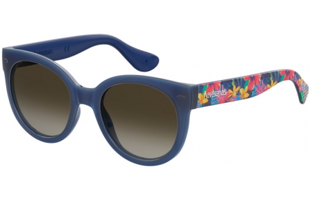 Gafas de Sol - Havaianas - NORONHA/M - S6F (HA) BLUE PATTERNED // BROWN GRADIENT