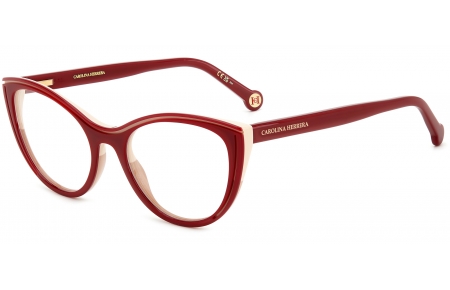 Monturas - Carolina Herrera - HER 0171 - R9S BURGUNDY BEIGE