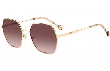 Gafas de Sol - Carolina Herrera - HER 0183/S - BKU (HA) GOLD NUDE // BROWN GRADIENT