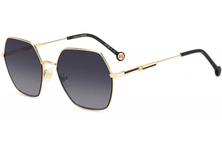 Gafas de Sol - Carolina Herrera - HER 0183/S - RHL (9O) GOLD BLACK // DARK GREY GRADIENT