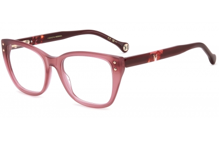 Monturas - Carolina Herrera - HER 0191 - 82U BURGUNDY RED HAVANA