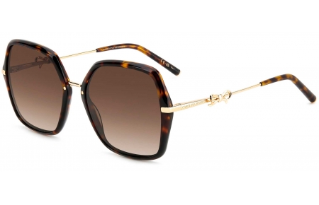 Gafas de Sol - Carolina Herrera - HER 0217/S - LVL (HA) BROWN HAVANA GOLD // BROWN GRADIENT