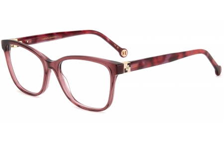 Monturas - Carolina Herrera - HER 0239 - 82U BURGUNDY RED HAVANA