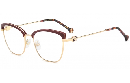 Monturas - Carolina Herrera - HER 0243 - 6K3 BURGUNDY GOLD