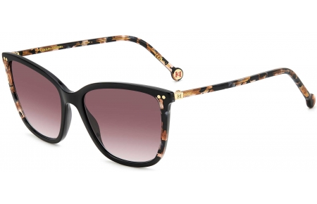 Gafas de Sol - Carolina Herrera - HER 0245/S - WR7 (3X) BLACK HAVANA // DARK PINK GRADIENT