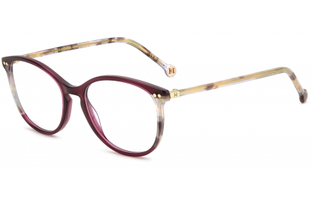 Monturas - Carolina Herrera - HER 0247 - YDC BURGUNDY HAVANA