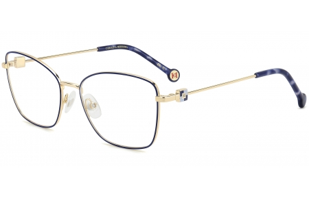 Monturas - Carolina Herrera - HER 0277 - NUC MATTE BLUE GOLD