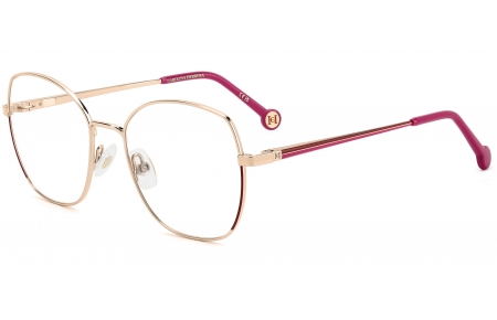 Monturas - Carolina Herrera - HER 0281 - YK9 BURGUNDY COPPER GOLD