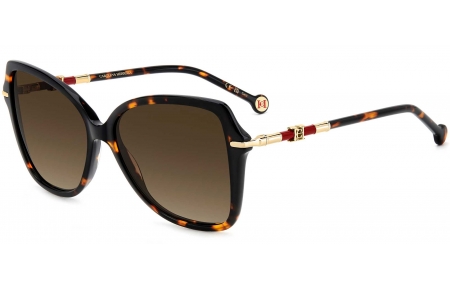 Gafas de Sol - Carolina Herrera - HER 0302/S - 086 (HA) HAVANA // BROWN GRADIENT