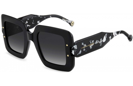 Gafas de Sol - Carolina Herrera - HER 0322/S - 807 (9O) BLACK // DARK GREY GRADIENT