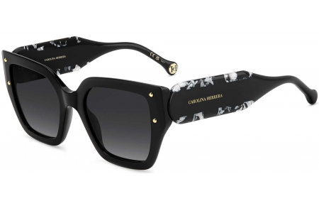 Gafas de Sol - Carolina Herrera - HER 0323/S - 807 (9O) BLACK // DARK GREY GRADIENT