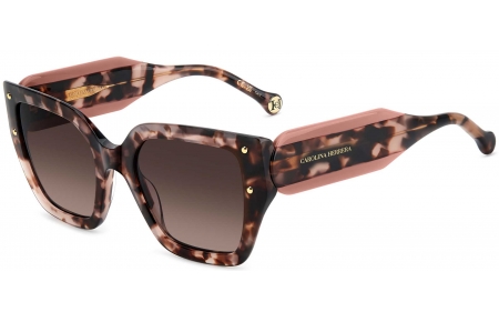 Gafas de Sol - Carolina Herrera - HER 0323/S - HT8 (HA) PINK HAVANA // BROWN GRADIENT