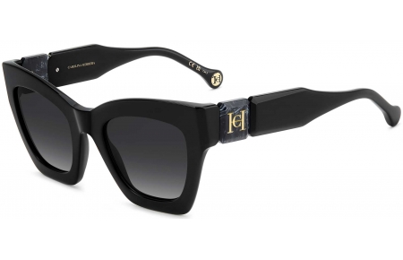 Gafas de Sol - Carolina Herrera - HER 0327/S - 807 (9O) BLACK // DARK GREY GRADIENT