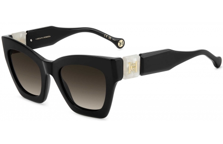 Gafas de Sol - Carolina Herrera - HER 0327/S - GBY (HA) BLACK MARBLE // BROWN GRADIENT