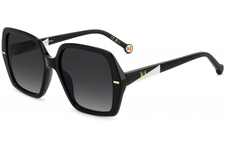 Gafas de Sol - Carolina Herrera - HER 0332/G/S - 807 (9O) BLACK // DARK GREY GRADIENT