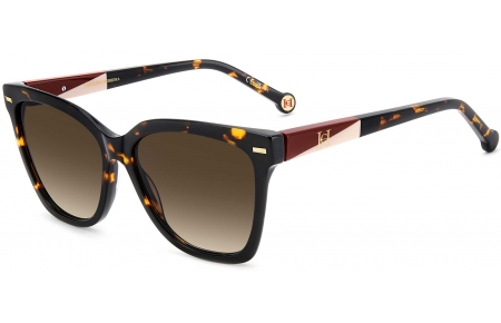Gafas de Sol - Carolina Herrera - HER 0333/S - 086 (HA) DARK HAVANA // BROWN GRADIENT