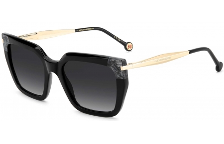 Gafas de Sol - Carolina Herrera - HER 0348/S - 807 (9O) BLACK // DARK GREY GRADIENT