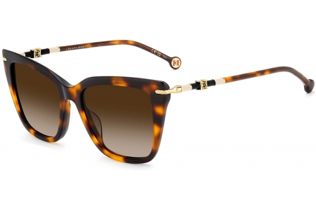 Gafas de Sol - Carolina Herrera - HER 0351/G/S - 086 (HA) DARK HAVANA // BROWN GRADIENT