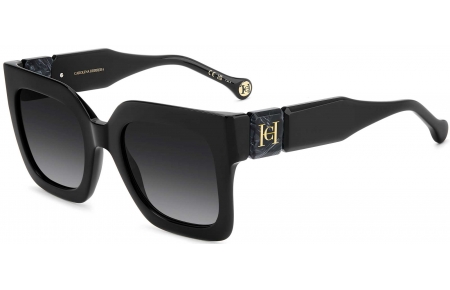 Gafas de Sol - Carolina Herrera - HER 0369/S - 807 (9O) BLACK // DARK GREY GRADIENT