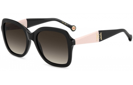 Gafas de Sol - Carolina Herrera - HER 0373/S - 0WM (HA) BLACK BEIGE // BROWN GRADIENT