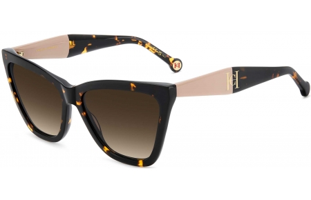 Gafas de Sol - Carolina Herrera - HER 0374/S - 086 (HA) DARK HAVANA // BROWN GRADIENT