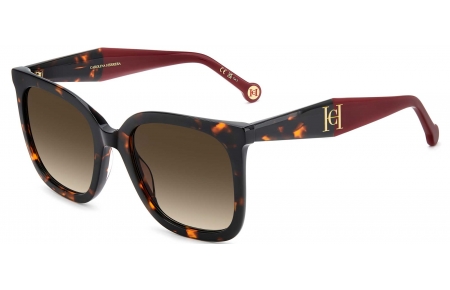 Gafas de Sol - Carolina Herrera - HER 0375/G/S - 086 (HA) DARK HAVANA // BROWN GRADIENT