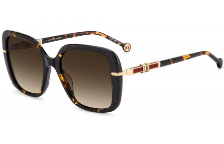 Gafas de Sol - Carolina Herrera - HER 0380/G/S - 086 (HA) DARK HAVANA // BROWN GRADIENT