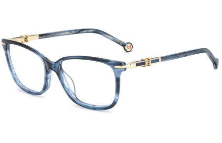 Monturas - Carolina Herrera - HER 0381/G - 38I BLUE HORN