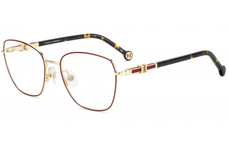 Monturas - Carolina Herrera - HER 0383 - 6K3 BURGUNDY GOLD