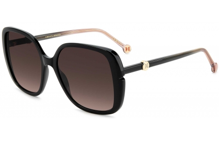 Gafas de Sol - Carolina Herrera - HER 0386/S - 807 (HA) BLACK // BROWN GRADIENT