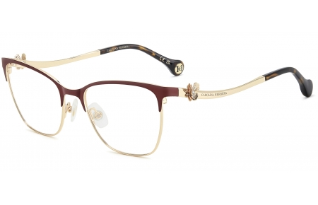 Monturas - Carolina Herrera - HER 0398 - 6K3 BURGUNDY GOLD