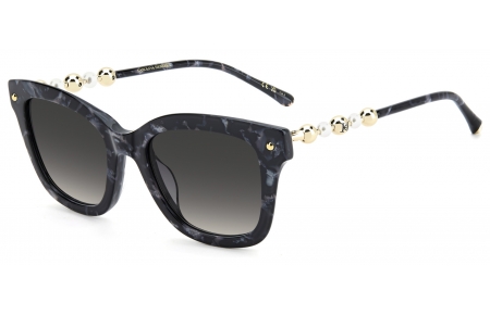 Gafas de Sol - Carolina Herrera - HER 0407/G/S - GBY (9O) BLACK MARBLE // DARK GREY GRADIENT
