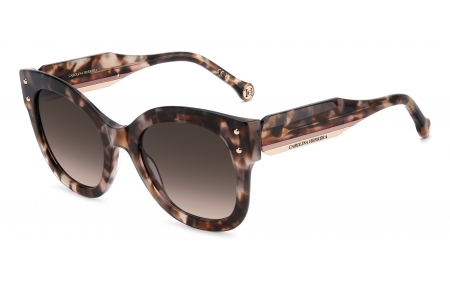 Gafas de Sol - Carolina Herrera - HER 0410/S - L93 (HA) ORANGE HAVANA // BROWN GRADIENT
