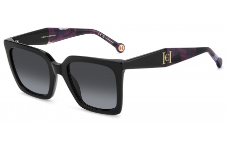 Gafas de Sol - Carolina Herrera - HER 0416/S - 807 (9O) BLACK // DARK GREY GRADIENT