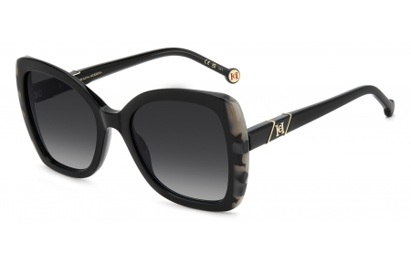 Gafas de Sol - Carolina Herrera - HER 0429/S - 807 (9O) BLACK // DARK GREY GRADIENT