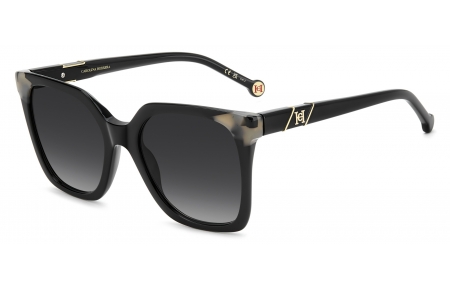 Gafas de Sol - Carolina Herrera - HER 0430/S - 807 (9O) BLACK // DARK GREY GRADIENT