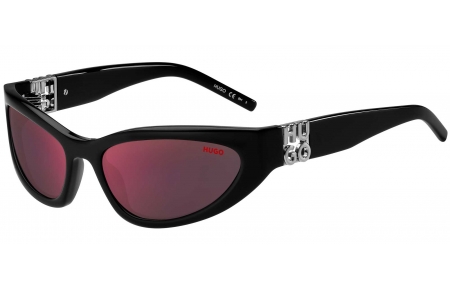 Gafas de Sol - HUGO - HG 1255/S - 807 (AO) BLACK // RED MIRROR