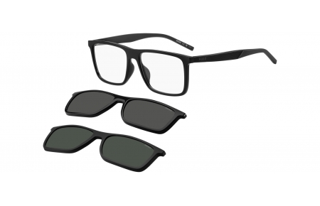 Monturas - HUGO - HG 1331/G/CS2 - 807 (99) BLACK // CLEAR + CLIP ON
