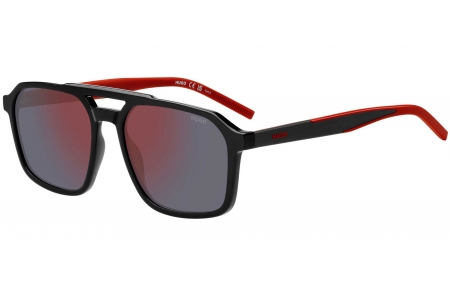 Gafas de Sol - HUGO - HG 1335/S - 807 (AO) BLACK // RED MIRROR