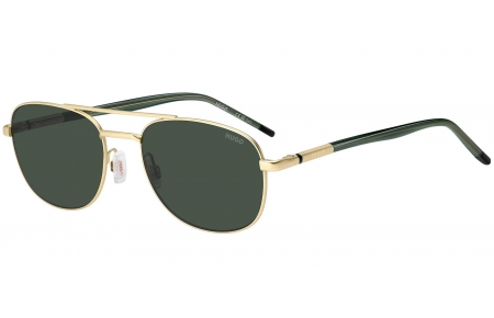 Gafas de Sol - HUGO - HG 1375/S - AOZ (QT) BLACK GOLD // GREEN