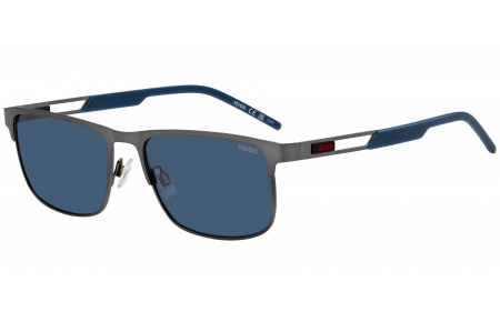 Gafas de Sol - HUGO - HG 1385/S - SVK (KU) MATTE RUTHENIUM BLACK // BLUE