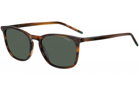 Gafas de Sol - HUGO - HG 1399/S - EX4 (QT) BROWN HORN // GREEN