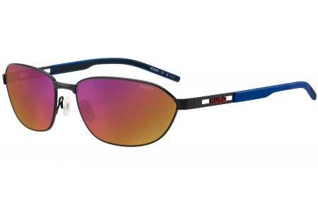 Gafas de Sol - HUGO - HG 1413/S - 003 (MI) MATTE BLACK // GREY INFRARED MIRROR