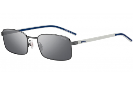 Gafas de Sol - HUGO - HG 1434/S - R80 (T4) RUTHENIUM // SILVER MIRROR