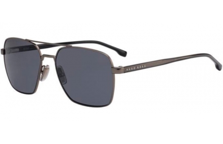 Gafas de Sol - BOSS Hugo Boss - BOSS 1045/S/IT - V81 (IR) DARK RUTHENIUM BLACK // GREY