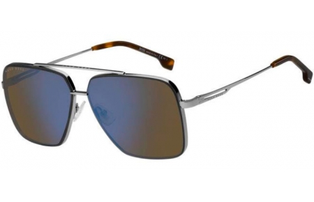 Sunglasses - BOSS Hugo Boss - BOSS 1325/S - 31Z (3U) RUTHENIUM HAVANA // KHAKI MIRROR BLUE